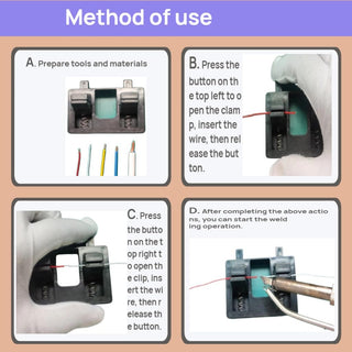 Sakerplus Electric Wire Welding Holder Set