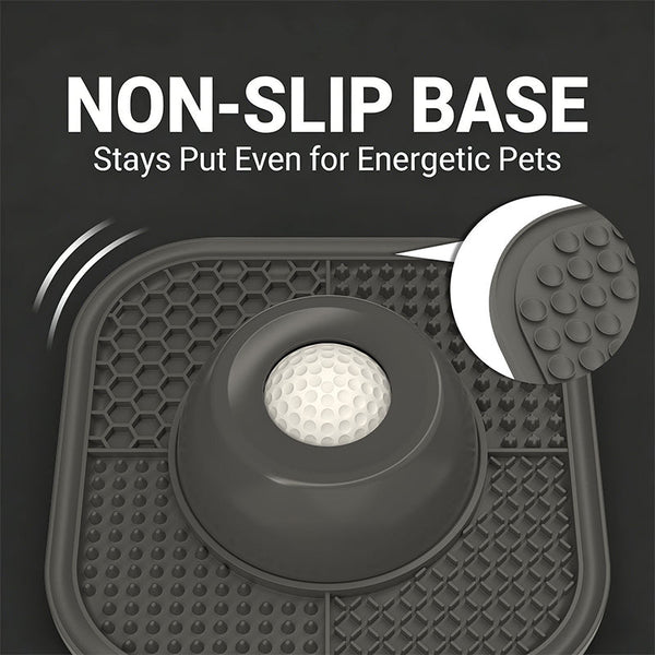 Sakerplus® Interactive Slow Feeder Lick Bowl