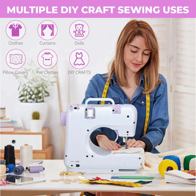 Sakerplus Portable Mini Electric Sewing Machine