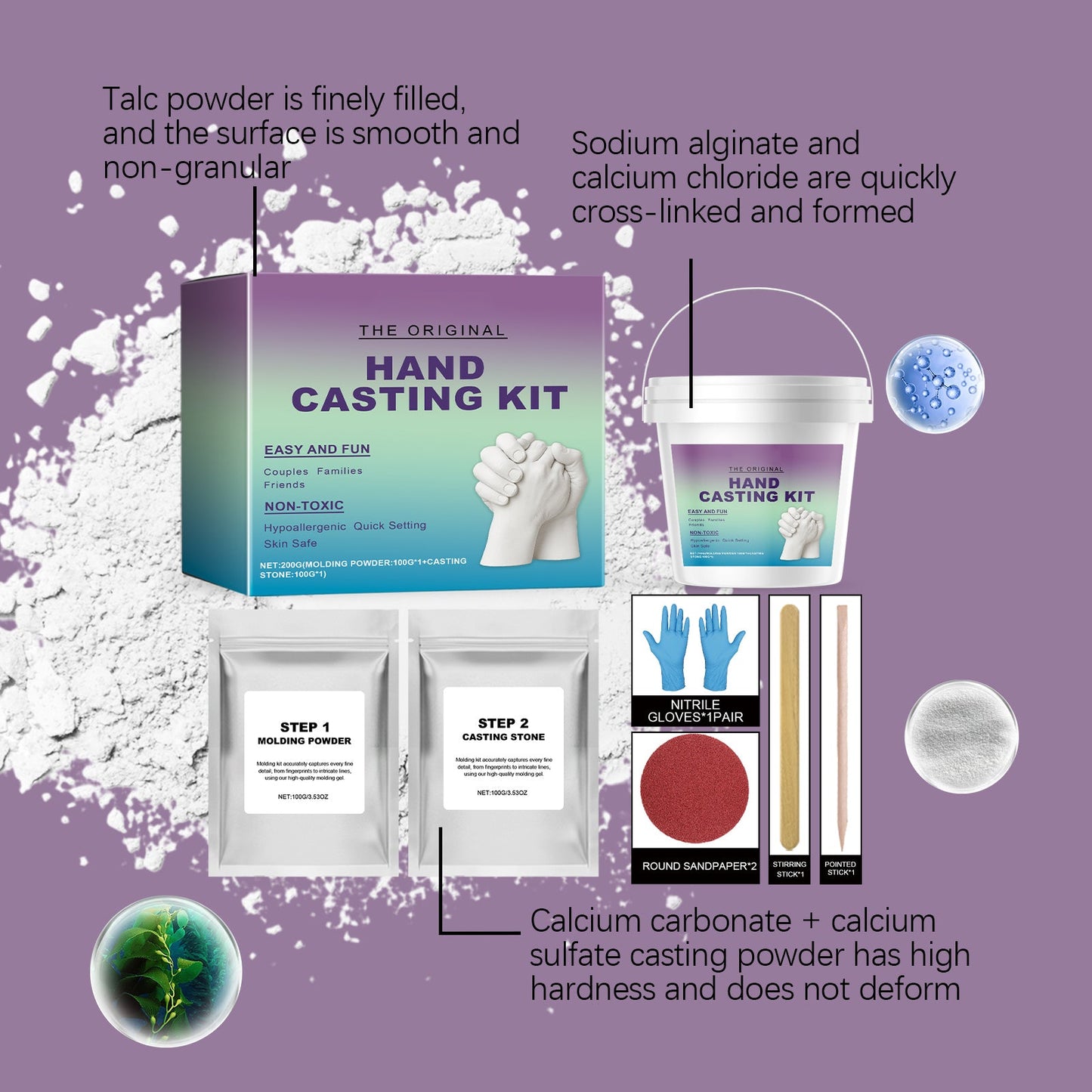 Sakerplus Hand Casting Kit Couples