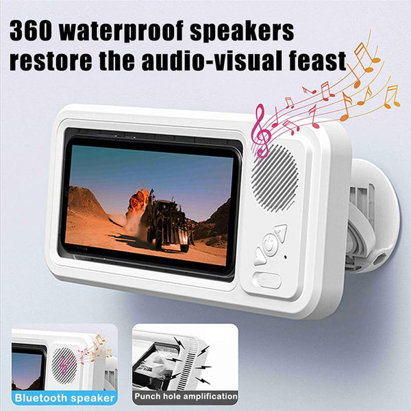 Sakerplus® Waterproof Bathroom Bluetooth Speaker Phone Case