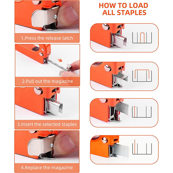 Sakerplus® Staple Gun Kit With Remover