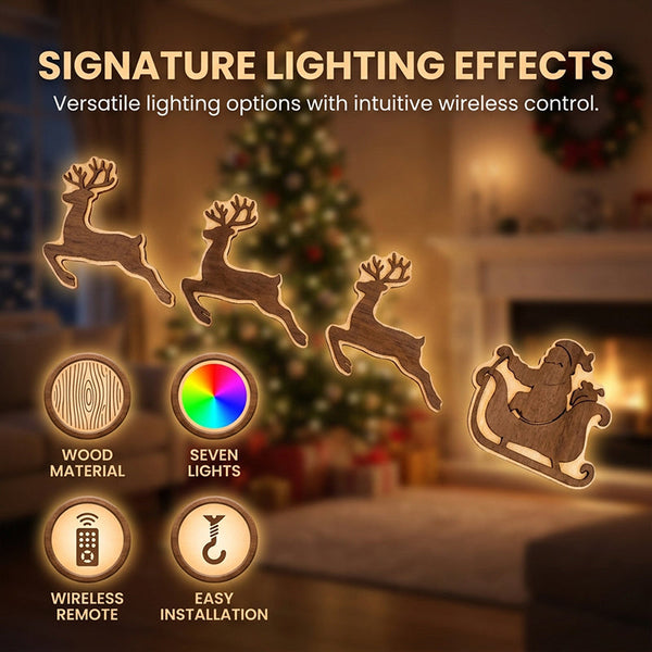 Sakerplus® Christmas Light-Up Wall Decorations