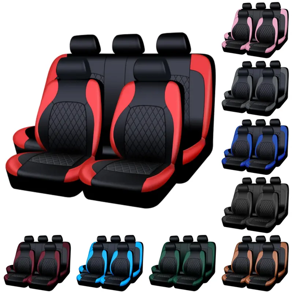 Sakerplus® Waterproof PU Leather Car Seat Covers