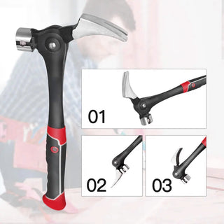 Sakerplus Multifunctional Magnetic Claw Hammer Tool