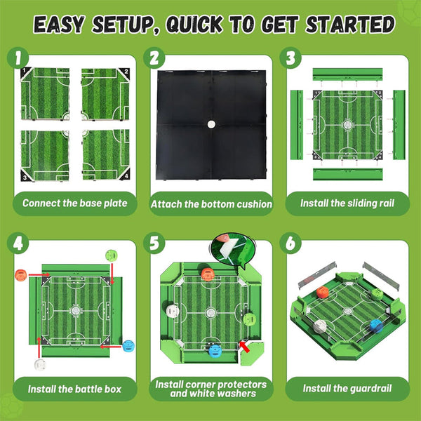 Sakerplus® Remote Control Tabletop Soccer Game