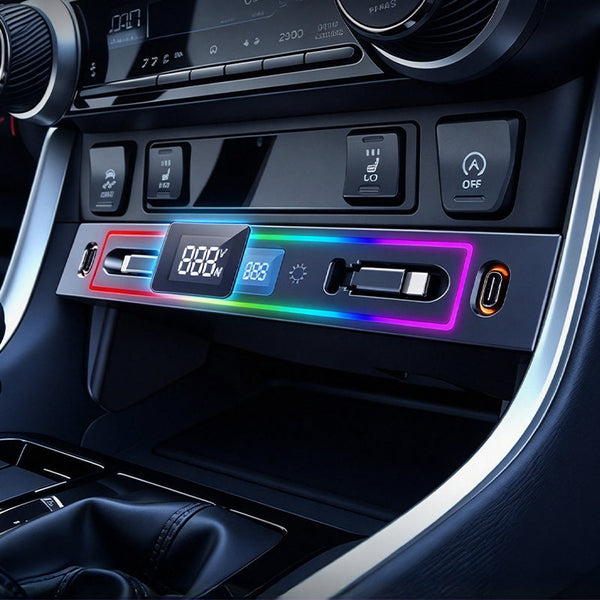 Sakerplus® Toyota RAV4 LED USB Charging Hub