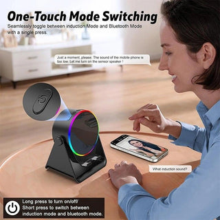 Sakerplus Wireless Induction Audio Bluetooth Speaker