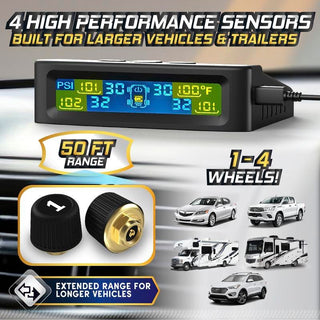 Sakerplus® Solar Trailer Tire Pressure Monitoring System