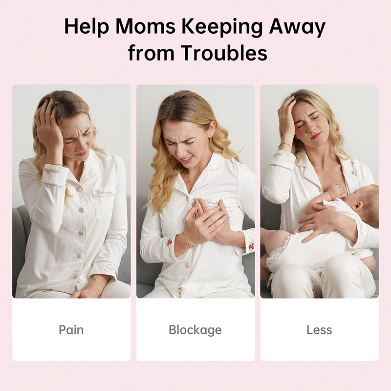 Sakerplus Hands Free Wearable Breast Pump Set