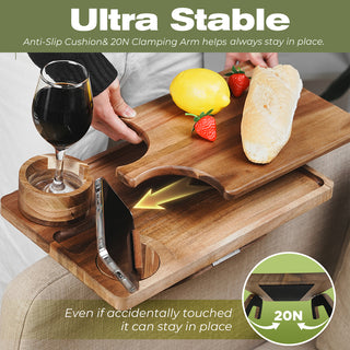 Saker 4-in-1 Couch Arm Table