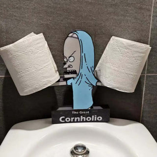 Sakerplus® Funny Cartoon Character Toilet Paper Holder