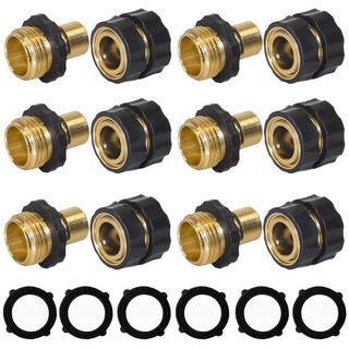 Sakerplus® 3/4 Inch Garden Hose Quick Connector