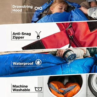 Sakerplus® Versatile Lightweight Sleeping Bag For Camping
