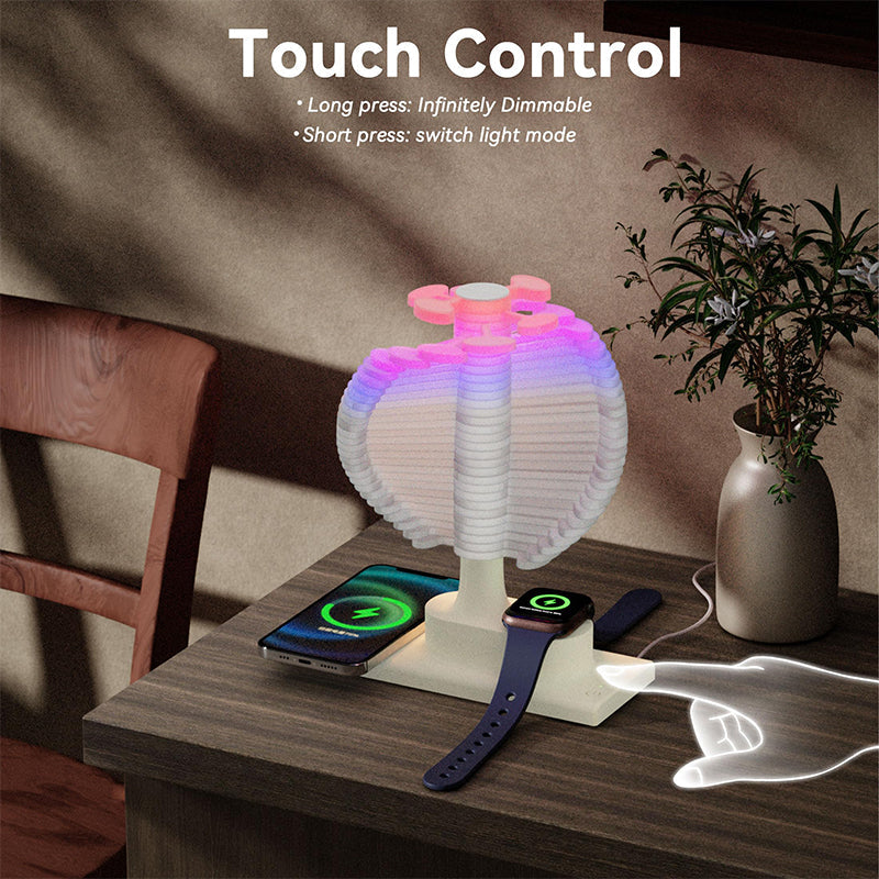 Sakerplus® Spiral Tree Lamp With Wireless Charging