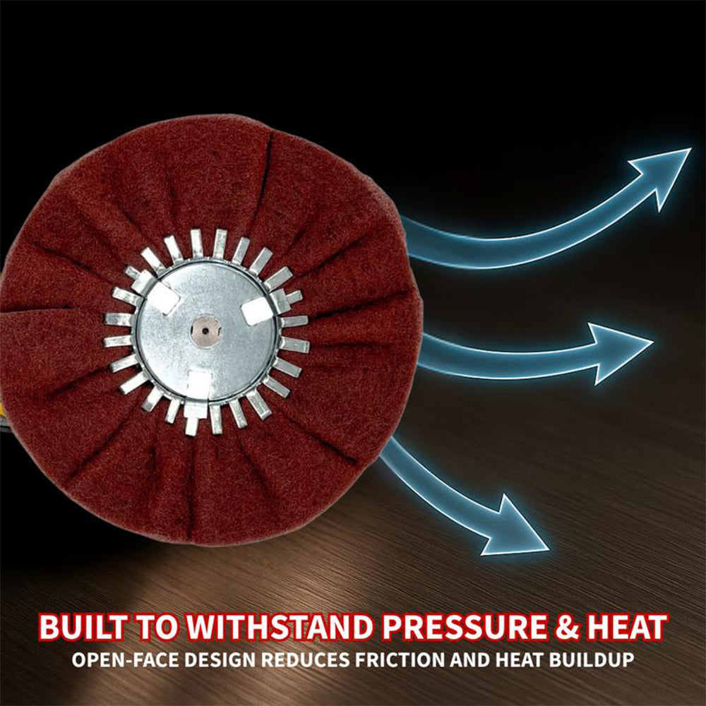 Sakerplus® Non Woven Airway Buffing Wheel