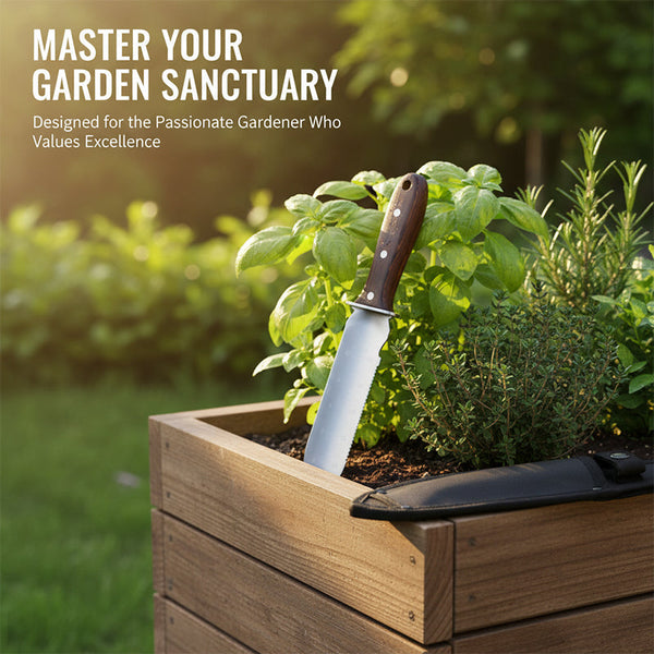 Sakerplus® Garden Multi-Purpose Stainless Steel Hori Knife