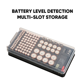 Sakerplus 116-Slot Battery Storage Box