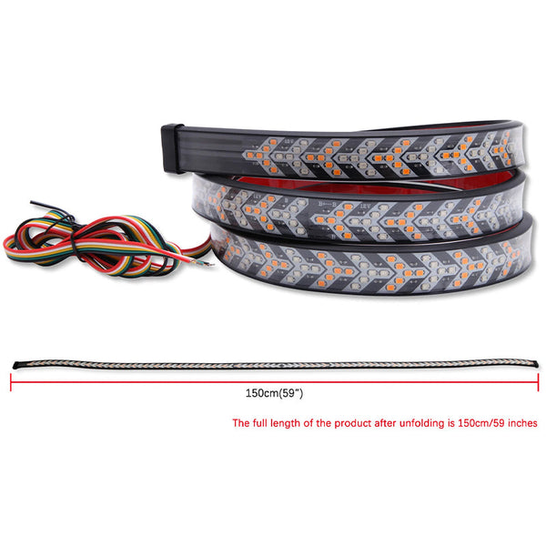 Sakerplus® Ultra Bright Sequential Tailgate Light Bar