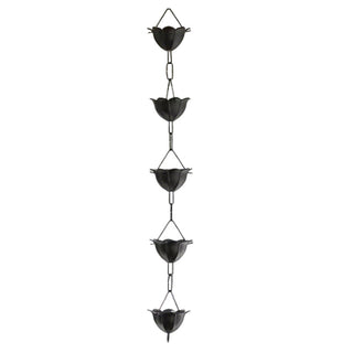 Sakerplus® Nature-Inspired Petal Design Rain Chain