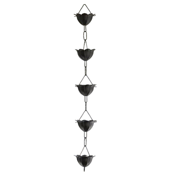 Sakerplus® Nature-Inspired Petal Design Rain Chain
