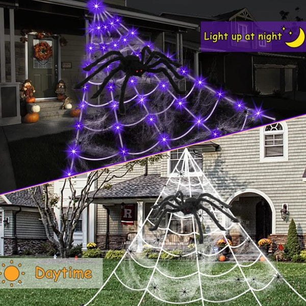 Sakerplus® Room Decor Spider Web Design Hanging Light
