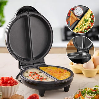 Sakerplus® Dual-Zone Electric Omelette Maker