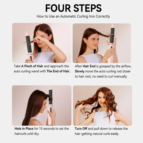 Sakerplus® 5-in-1 Automatic Air Curling Styler