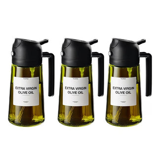 Sakerplus® 2-in-1 Glass Oil Sprayer and Dispenser