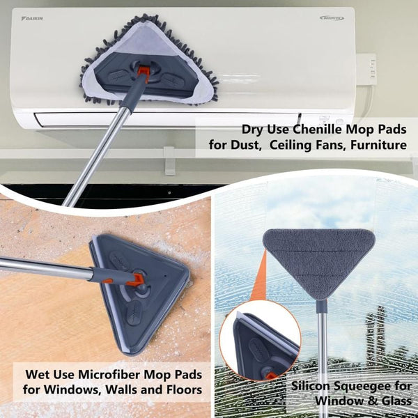 Sakerplus® Wall Mop Cleaner With Long Handle