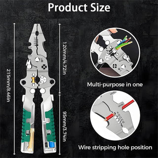 Sakerplus® Multi-function Electrician's Pliers Set