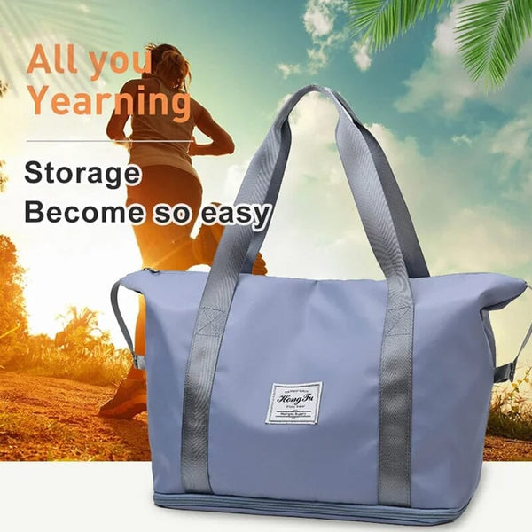 Sakerplus® High-capacity Double-layer Wet Separation Travelling Bag