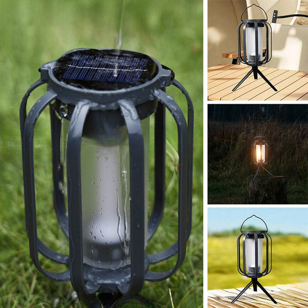 Sakerplus® Solar lantern outdoor light with 4 Modes