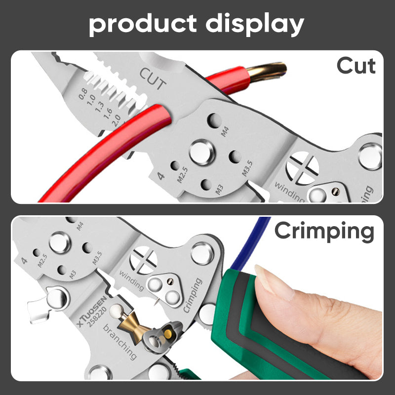Sakerplus® 13 In 1 Wire Stripper Tool