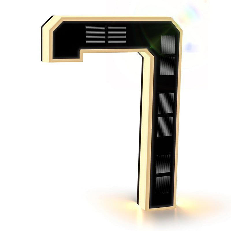 Sakerplus® Solar Lighted Address Signs For Houses