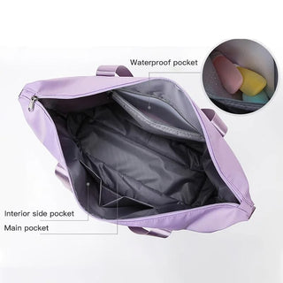 Sakerplus® High-capacity Double-layer Wet Separation Travelling Bag