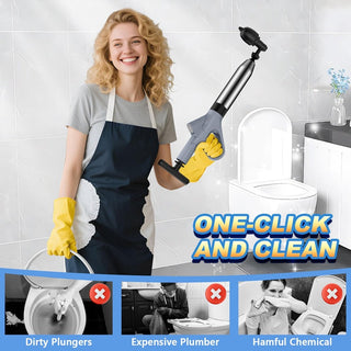 Sakerplus High Pressure Air Toilet Plunger