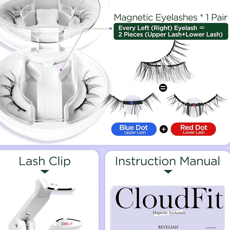 Sakerplus® Portable Magnetic Eyelashes with Applicator