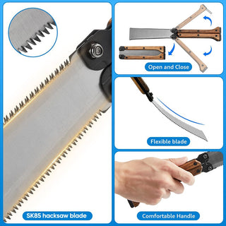 Sakerplus® Portable Foldable Double-sided Saw