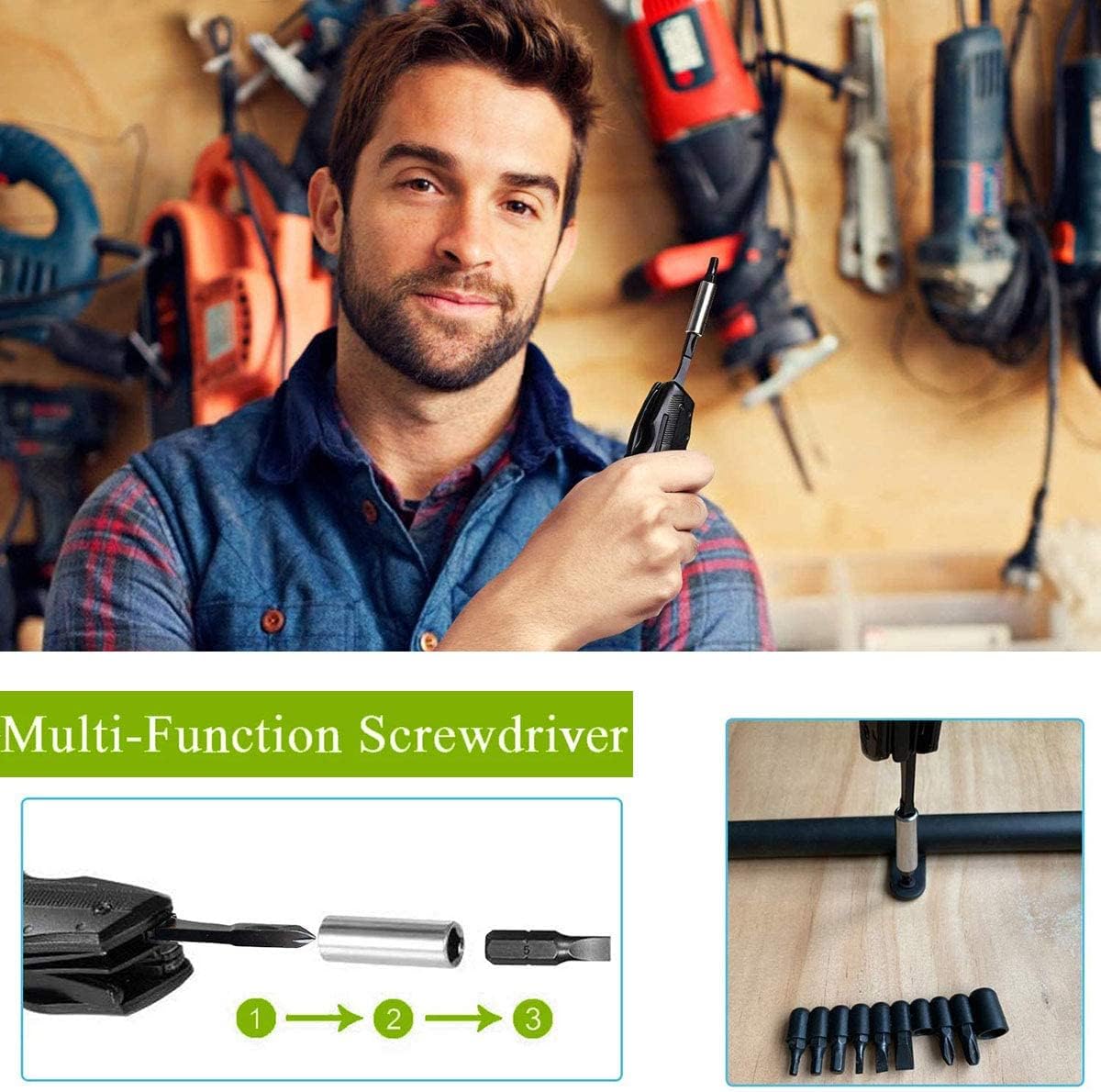 Saker 7 in 1 Stainless Steel Pocket Knife Pliers