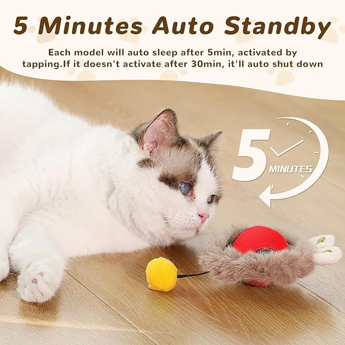 Sakerplus® Interactive Cat Toy Ball For Indoor Cats