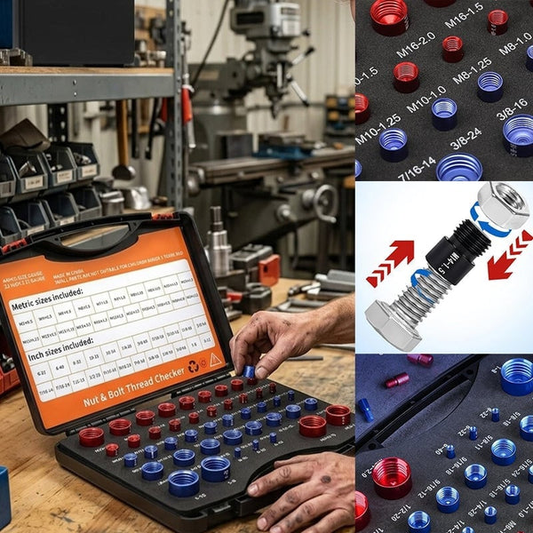 Sakerplus® Nut & Bolt Thread Checker