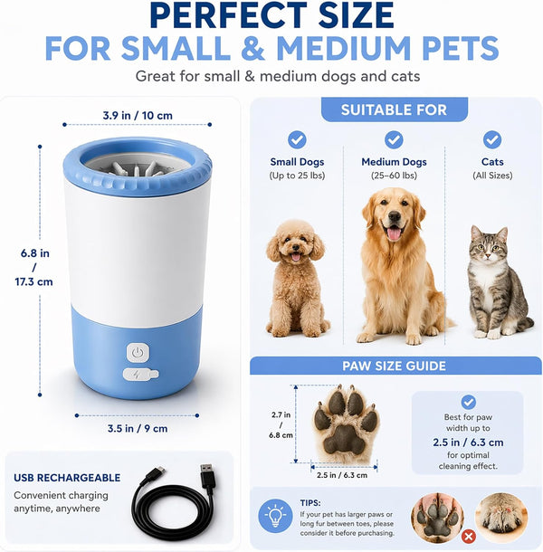 Sakerplus® Automatic Pet Paw Cleaning Cup