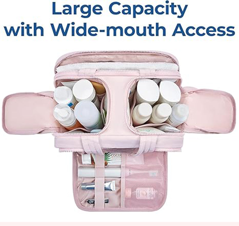 Sakerplus® Lightweight Travel Toiletry Bag Organizer