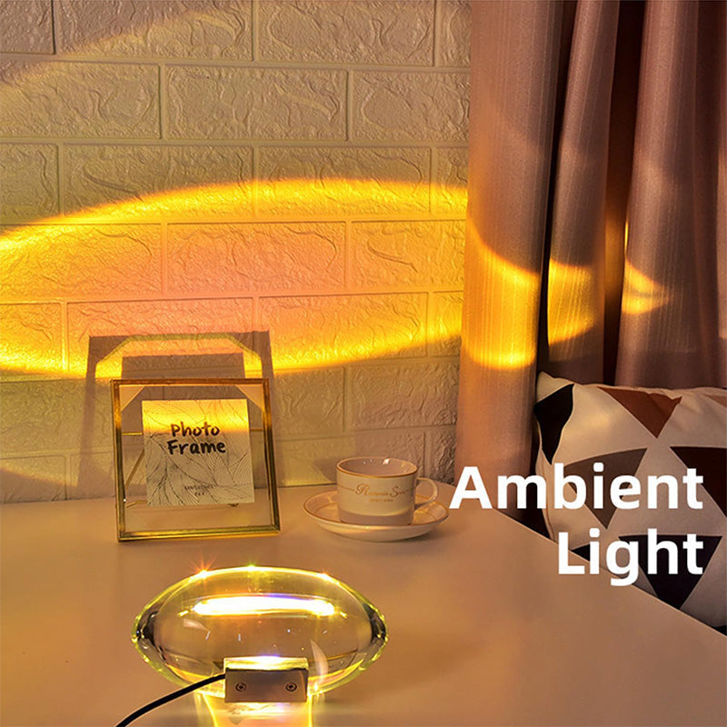 Sakerplus Crystal Aura Projector Lamp