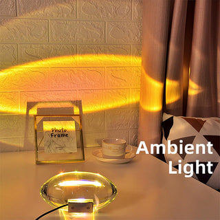 Sakerplus Crystal Aura Projector Lamp