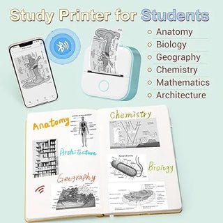 Sakerplus® Portable Mini Thermal Printer For Students