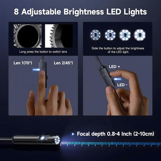 Sakerplus® Endoscope Camera Hd Waterproof Inspection