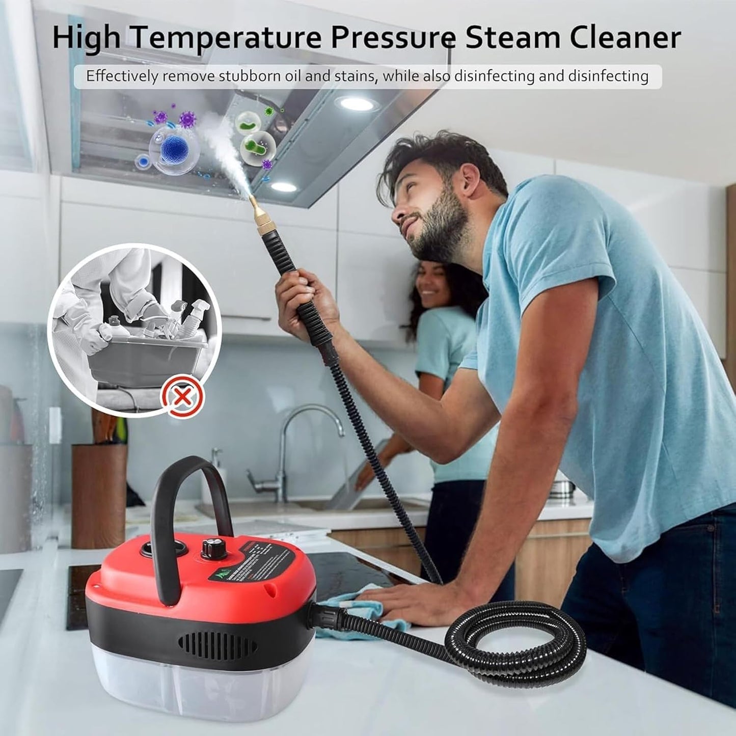Sakerplus® Handheld Steam Cleaner