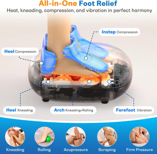 Sakerplus® Foot Massager With Heat Therapy